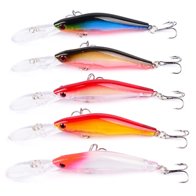 Cebos duros Fishinapot mostrando su acabado láser y colores vivos