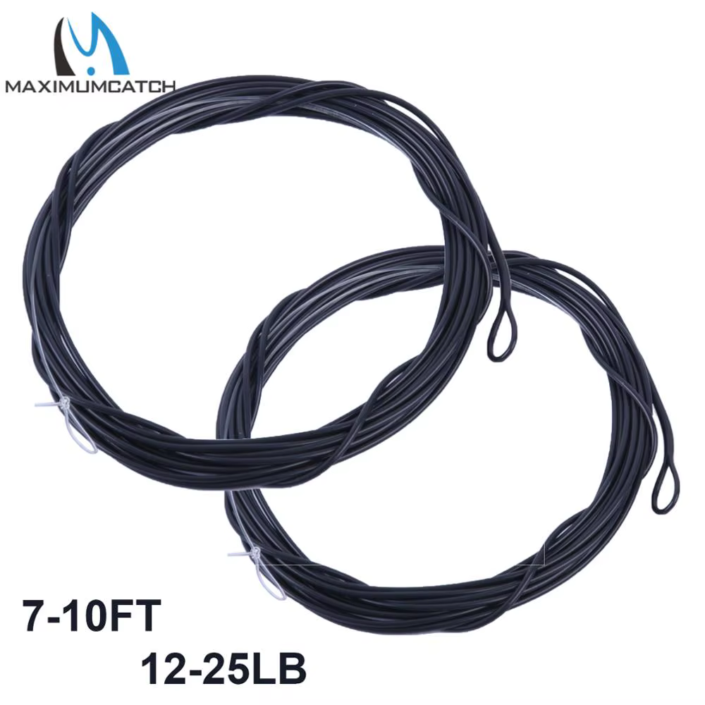 Líder Leadcore Maximumcatch 10-25LB Monofilamento hundido 5-12 pies