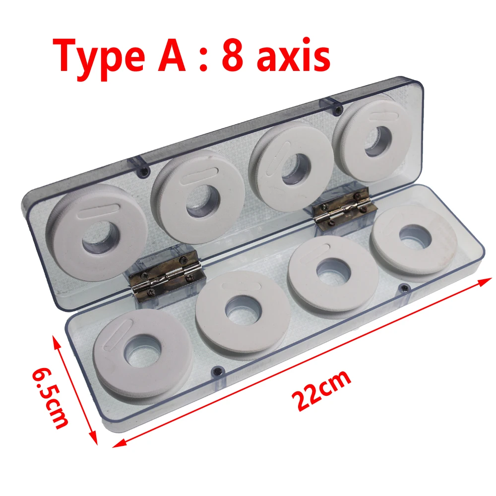 JIGEECARP ABS para línea principal con carretes de espuma EVA - imagen 5