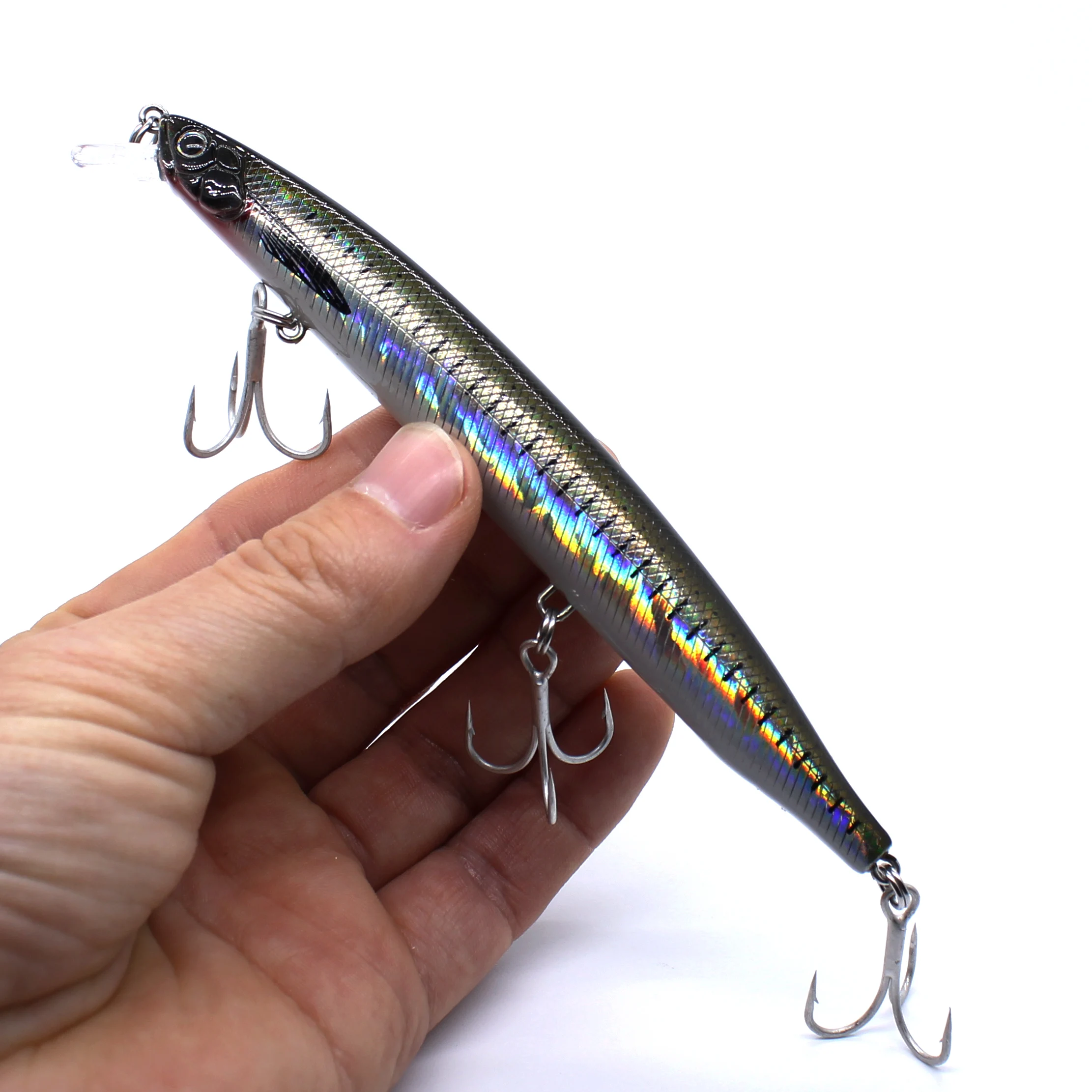 AOCLU Jerkbait Wobbler 130mm – Minnow hundido para mar - imagen 4