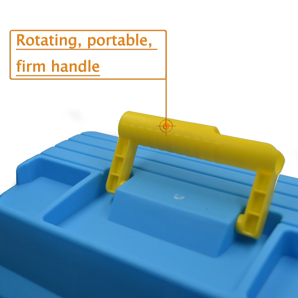 Caja organizadora MNFT de dos pisos para anzuelos y señuelos - imagen 5