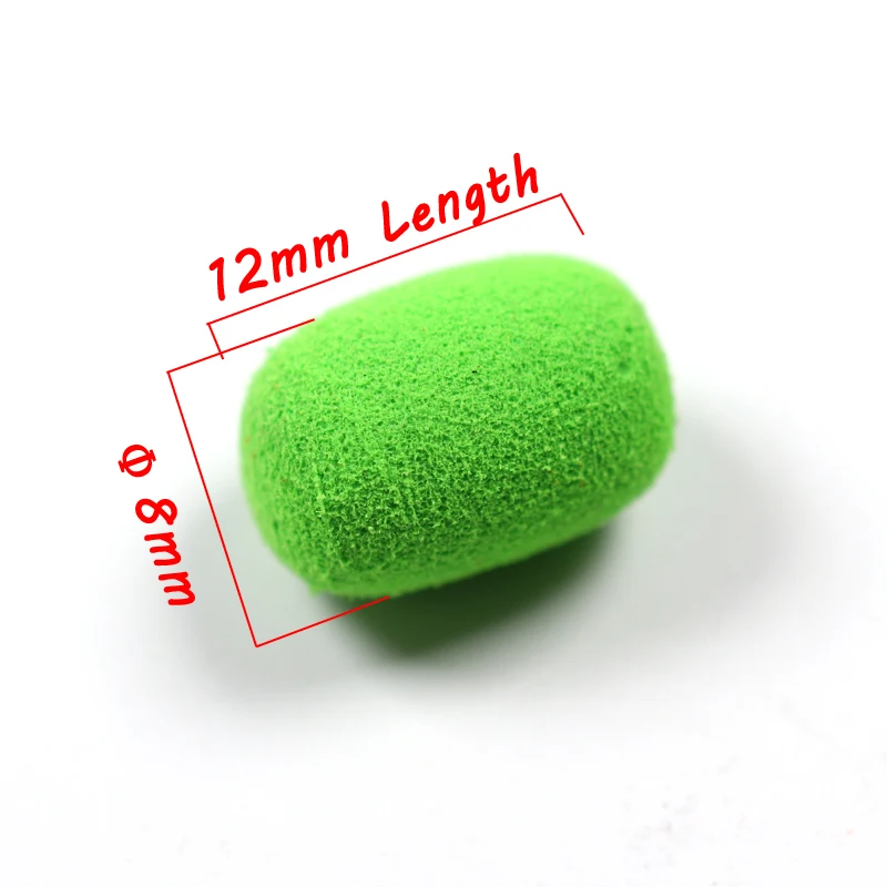 Bimoo Cebo Espuma 8mm para Carpa – Zig Rig marrón y rojo - imagen 3