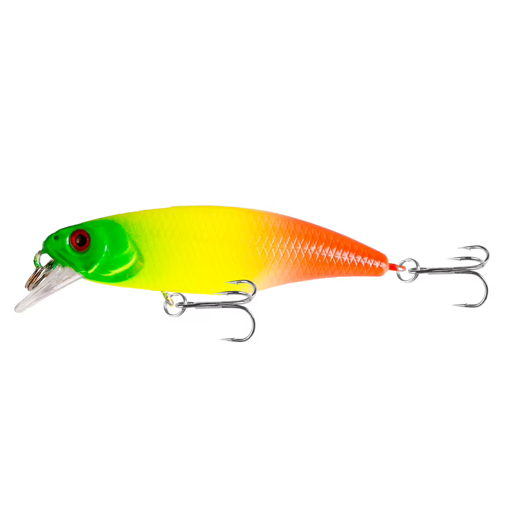 Opciones de colores disponibles del señuelo minnow