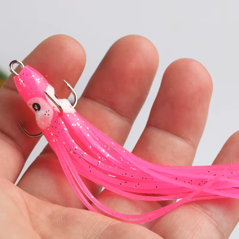 POETRYYI Señuelos de pulpo luminosos - Cebo jigging - imagen 3