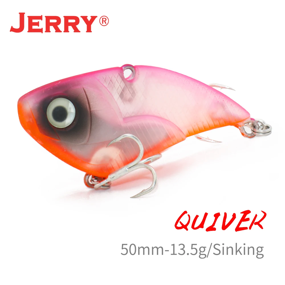 Jerry Quiver VIB Cebo Vibrante Hundido para Trucha y Lucio