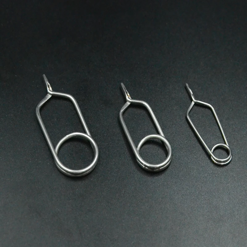 Alicates Hackle inglés – Clips inoxidables para atar moscas - imagen 3