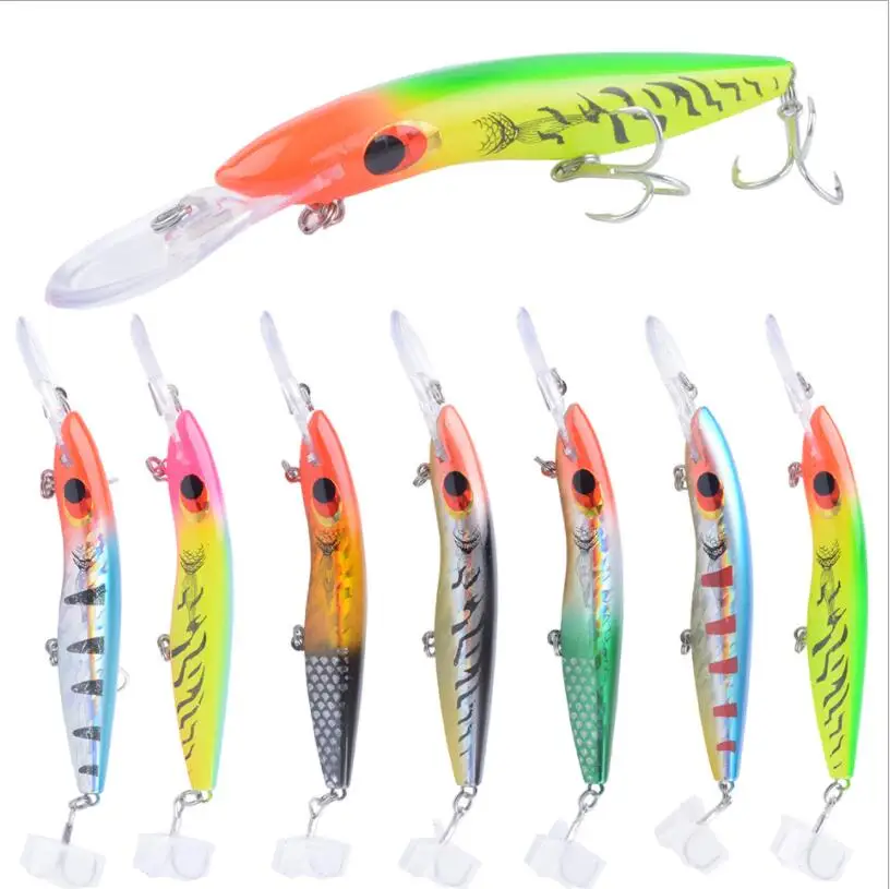 Señuelo Wobblers Flotante 16cm con Ojos 3D – Pesca de Bass y Pike - imagen 2