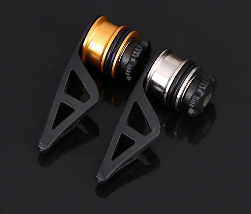 Detalle de la bobina y guía