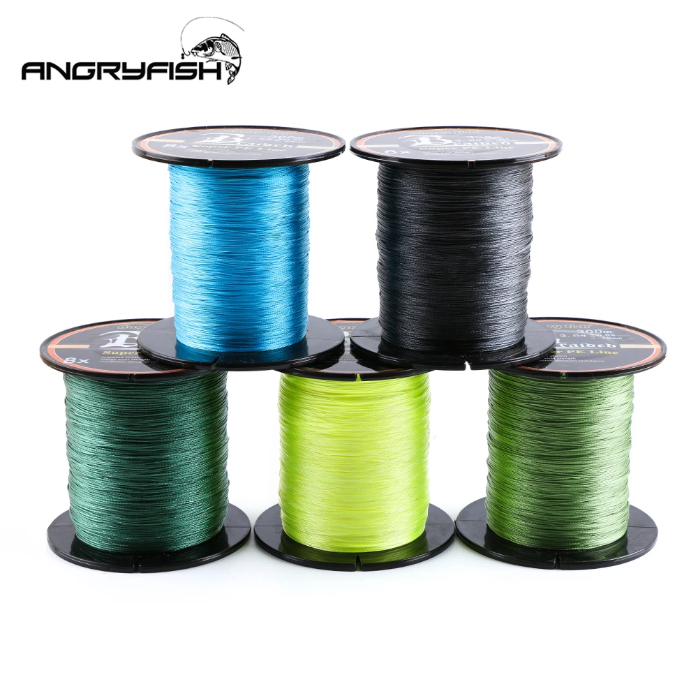 Angryfish Sedal trenzado 8 hebras – Super PE alta resistencia - imagen 3