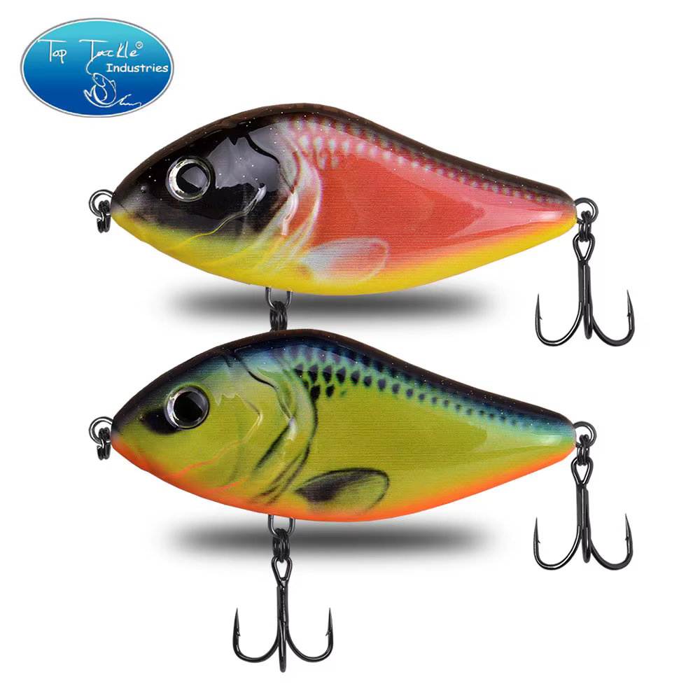 Señuelo Jerk Bait Luceiro para Lucio y Lubina – Hundimiento lento 100mm - imagen 5