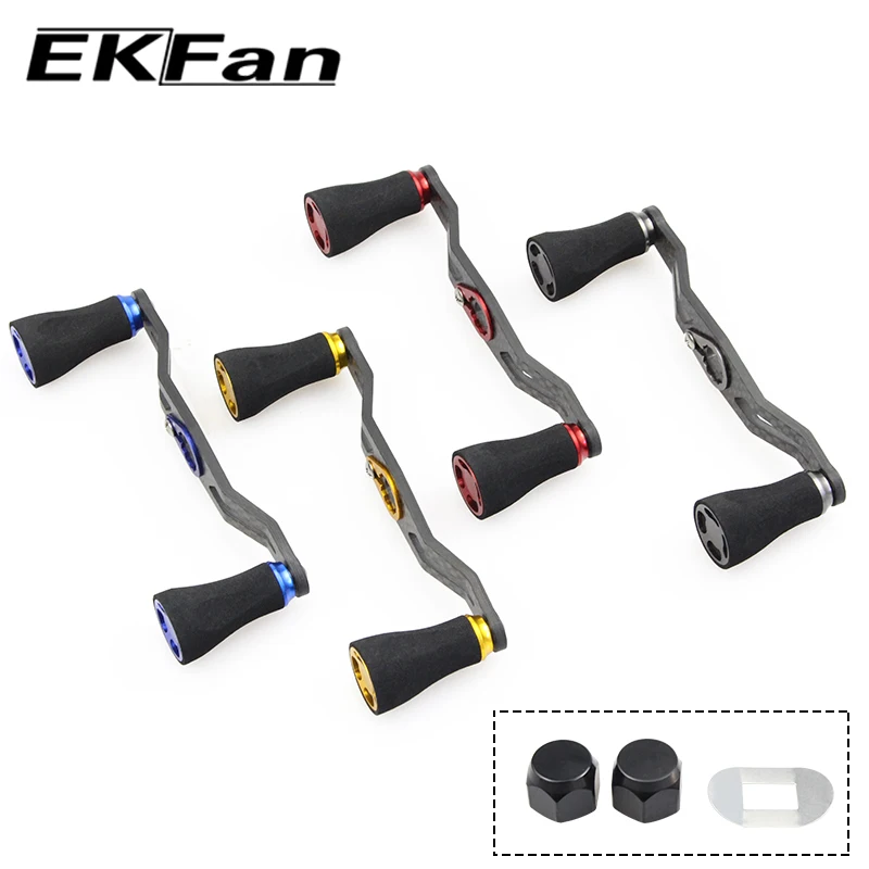 Mango de carbono Ekfan 105mm con knob EVA – Compatibilidad Daiwa Shimano Baitcast