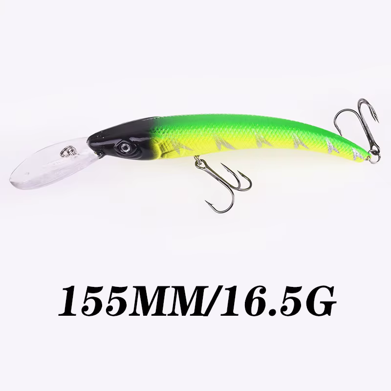 Señuelo minnow articulado para lubina y carpa - imagen 5