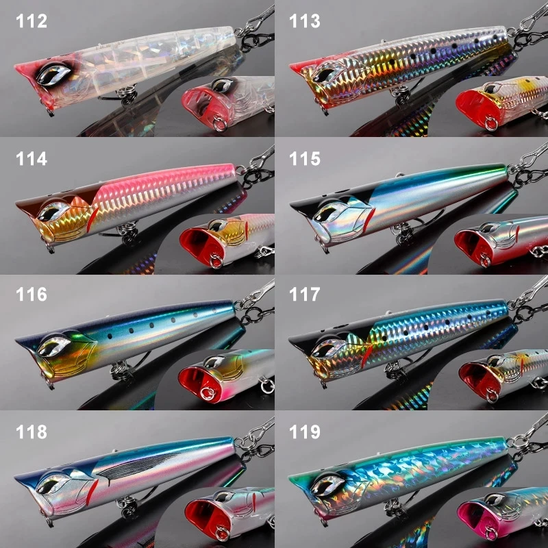 NOEBY Bubble Jet Popper – Señuelo topwater para GT atún - imagen 5