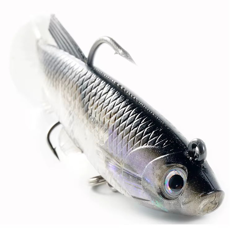 Wobblers señuelos de pesca silicona para perca, lubina y carpa - imagen 4