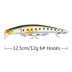 Crankbait Flotante para Lubina – Señuelo Duro de Pesca