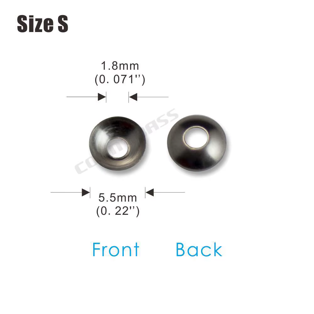Countbass Tapa acero inoxidable para hélices de Popper - imagen 2