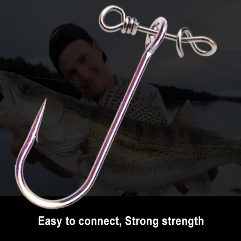 ESFISHING Snap rapido - Conector de pesca para señuelos y aparejos - imagen 4