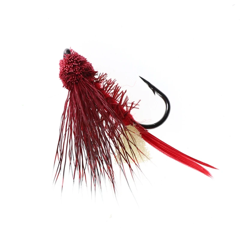 Bimoo Zuddler Mosca Seca Pelo de Ciervo – Trucha Lubina - imagen 5