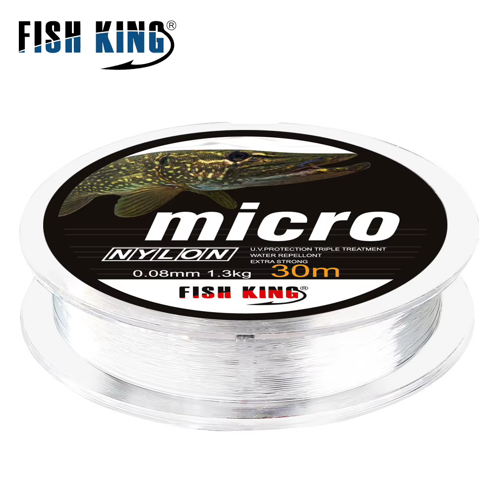 NGB 30M MICRO – Línea para Pesca en Hielo Nailon Extra Fuerte - imagen 4