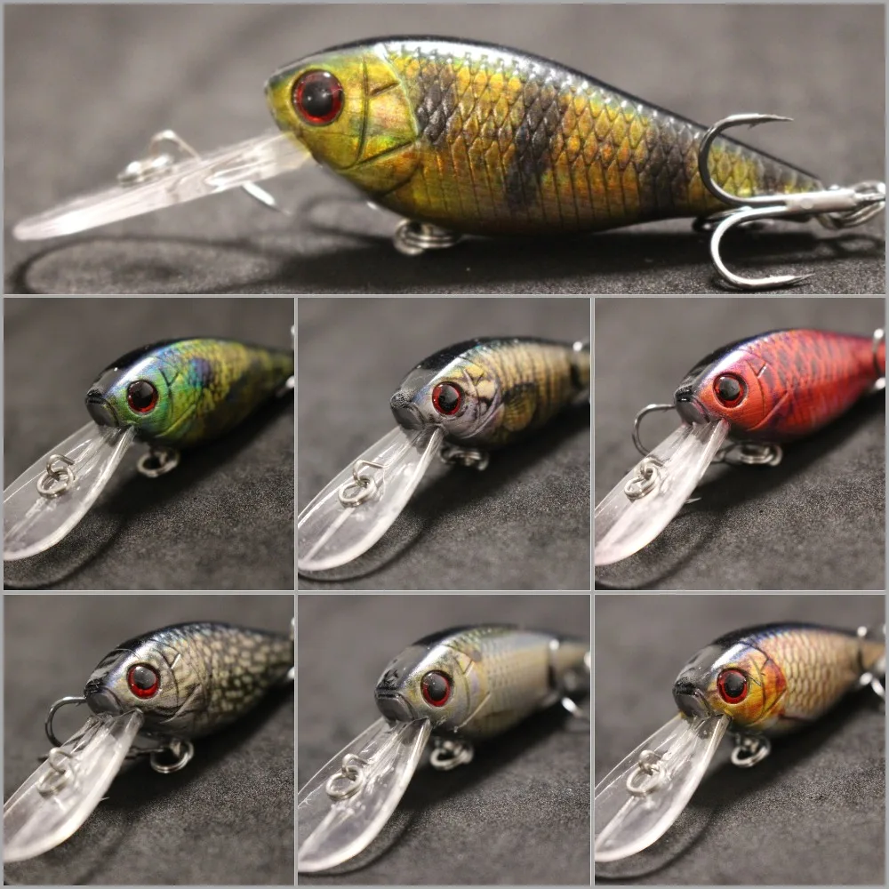 WLure Crankbait buceo profundo – Oscilación ancha para carpa - imagen 4