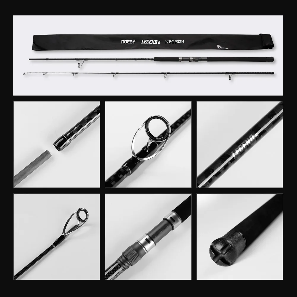 Caña Shore Jigging Spinning 3.05m XH – Para mar 40-160g - imagen 4