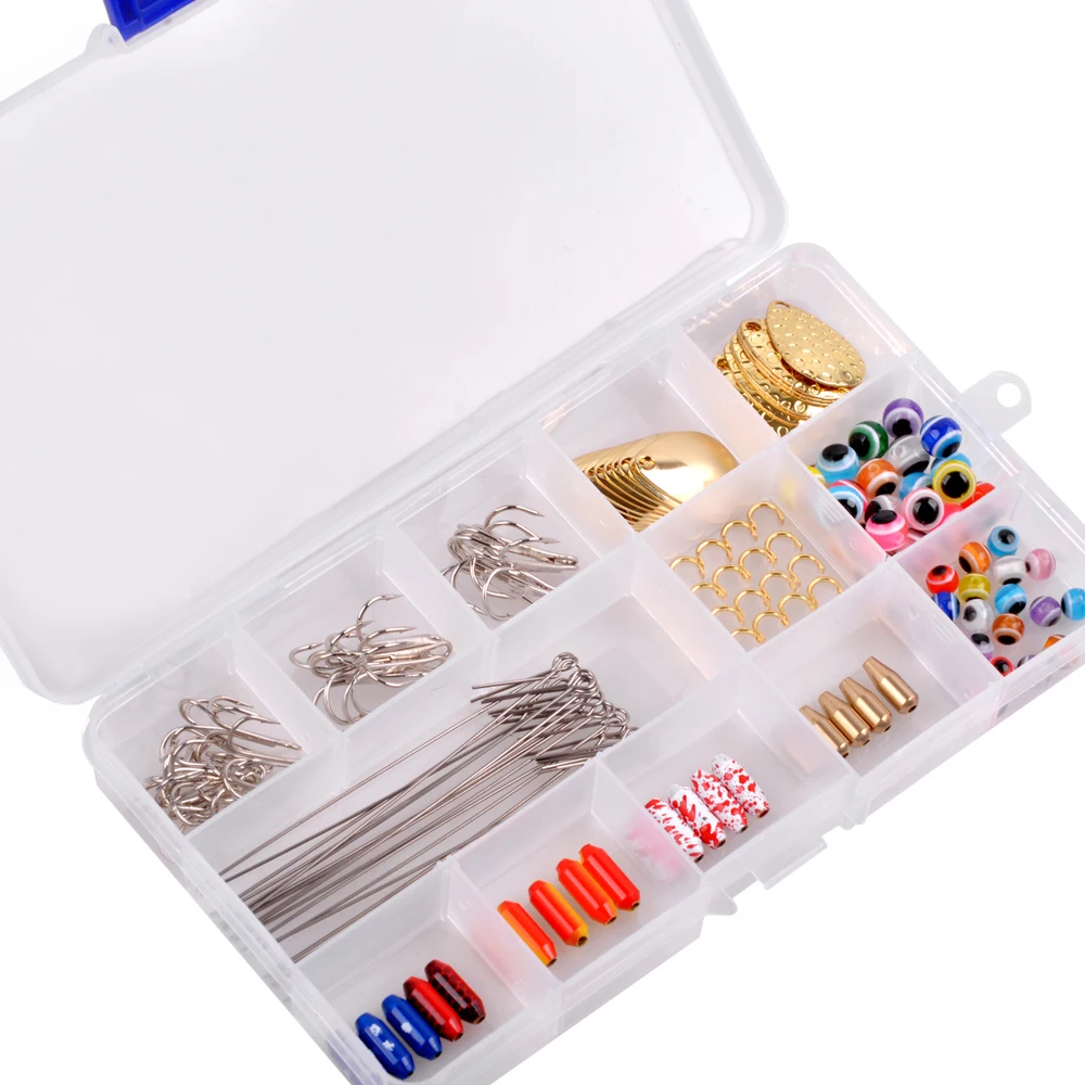 Kit para fabricar señuelos de cuchara con anzuelos triples - imagen 4