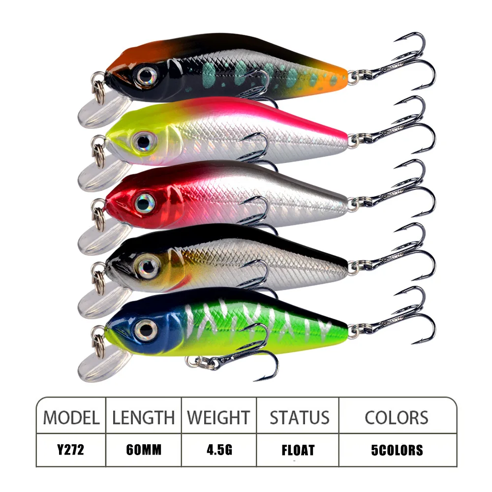 Wobbler con ojos 3D – Señuelo artificial para pesca - imagen 4
