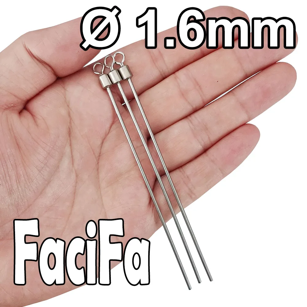 Eslabón giratorio acero inoxidable con conector barril para aparejos - imagen 4