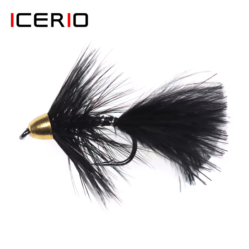 ICERIO Cone Head latón – Señuelos para trucha en río