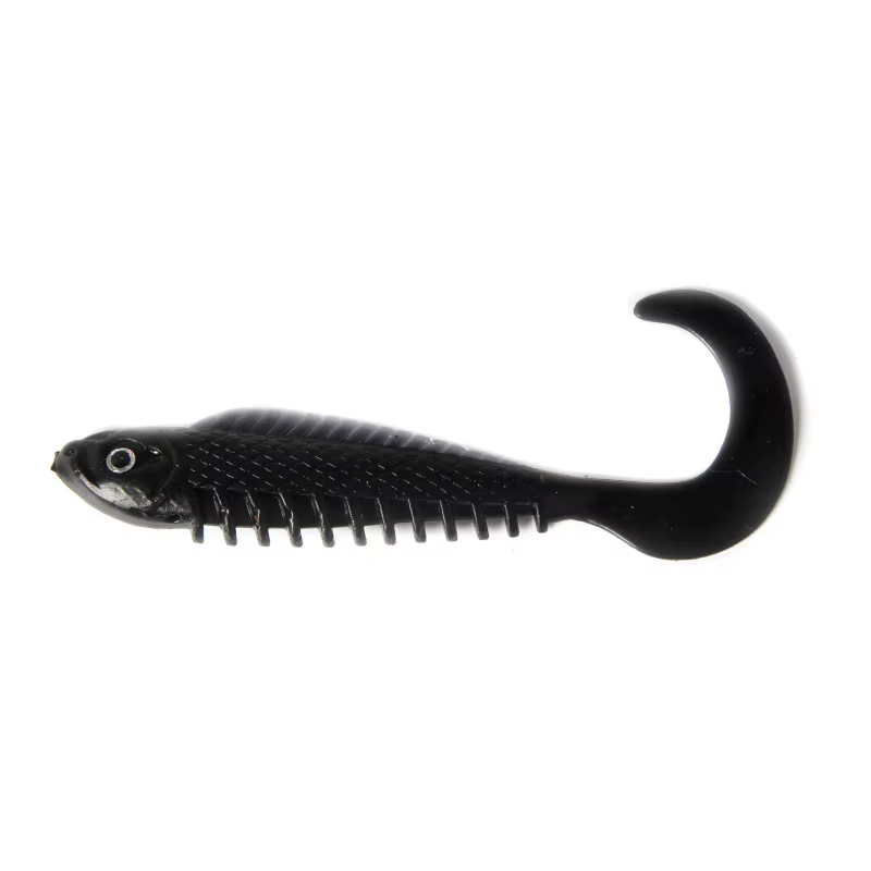 Gusano artificial 10cm – Vinilo cola larga con sistema tornillo 6,6g - imagen 4