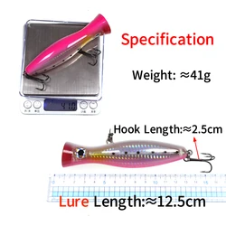 Señuelo flotante lubina 12,5 cm 41g