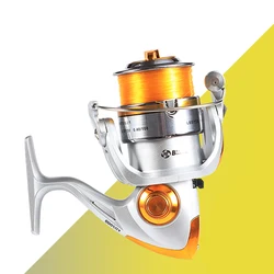 Carrete giratorio 10BB 5,2:1 – Bobina metálica para pesca en roca
