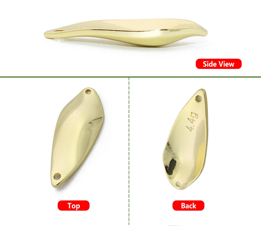 Jerry Ares Area Trout Blank Spoon - detalle