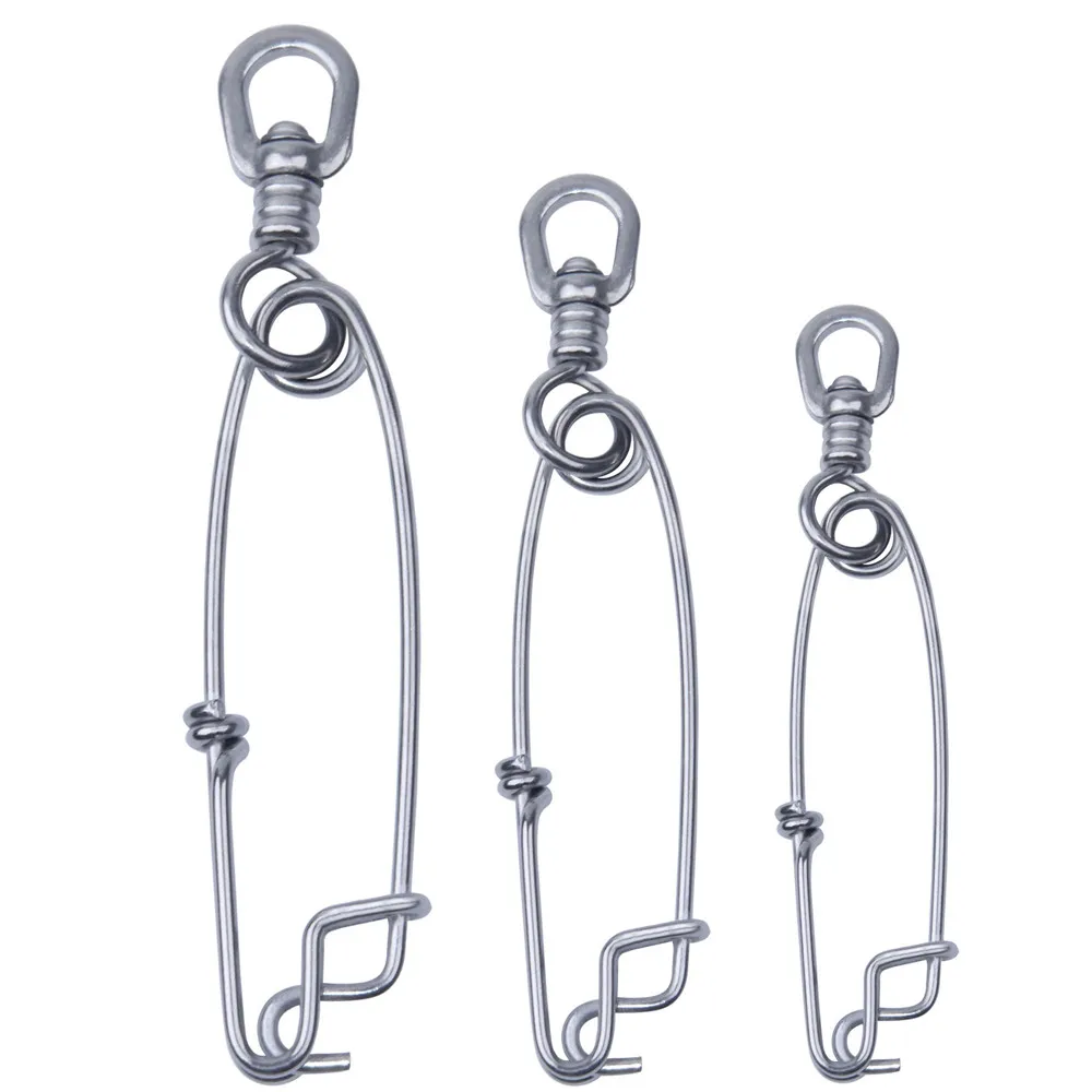Clips de presión palangre 400/1100 lb - acero inoxidable, giratorios - imagen 3