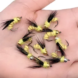Ninfa Scud realista para pesca de trucha: señuelo mosca