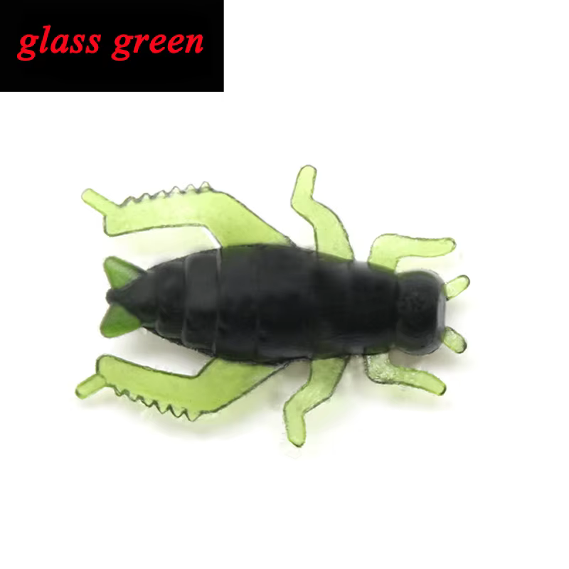 Señuelos grillo artificial saltamontes silicona – pesca - imagen 4