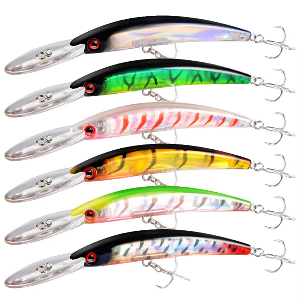 Swimbait Minnow flotante 17 cm para lucios - imagen 2