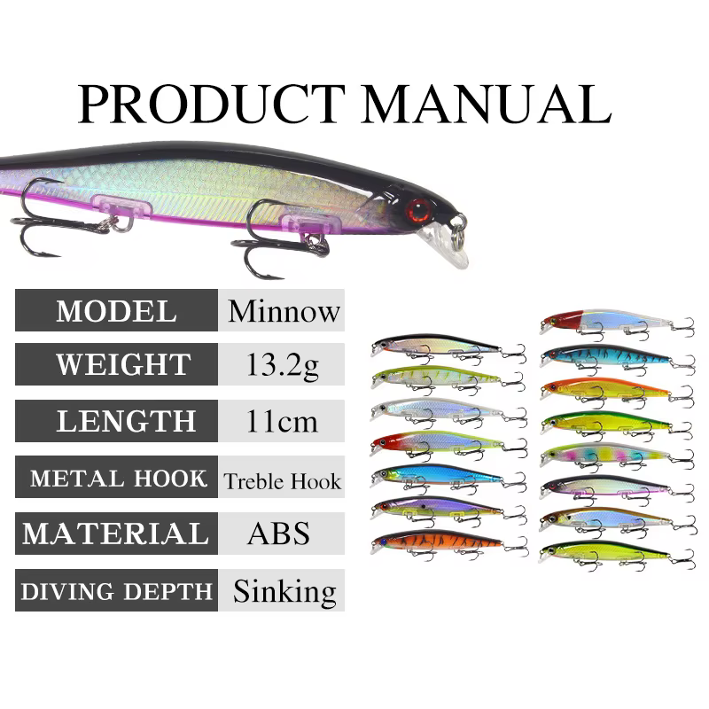 Cebo crankbait POETRYYI 3D láser para lucio – acción profunda - imagen 3