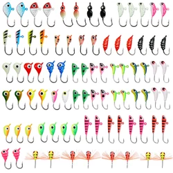 Señuelo jigging cabeza plomada hielo lucioperca crappie