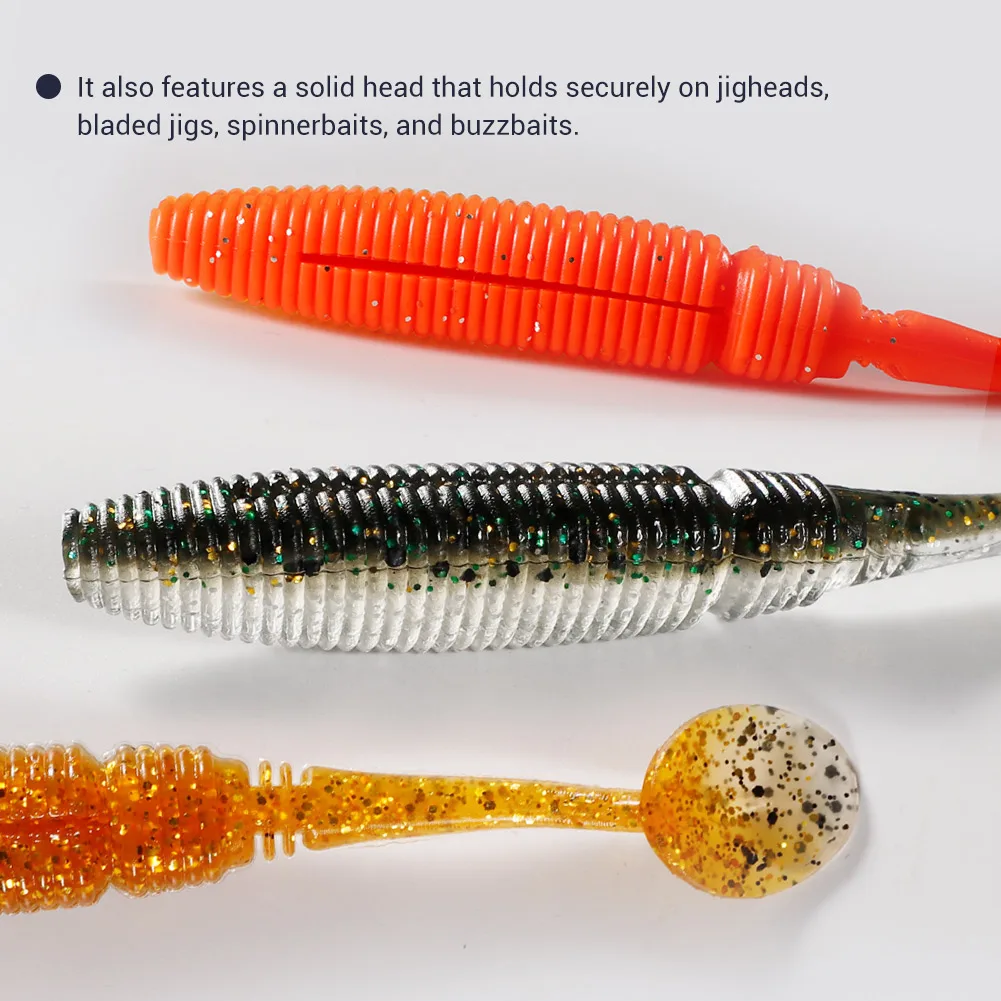 NOEBY Cebo de Silicona con Cabeza Plomada para Pesca Lubina Mar - imagen 4