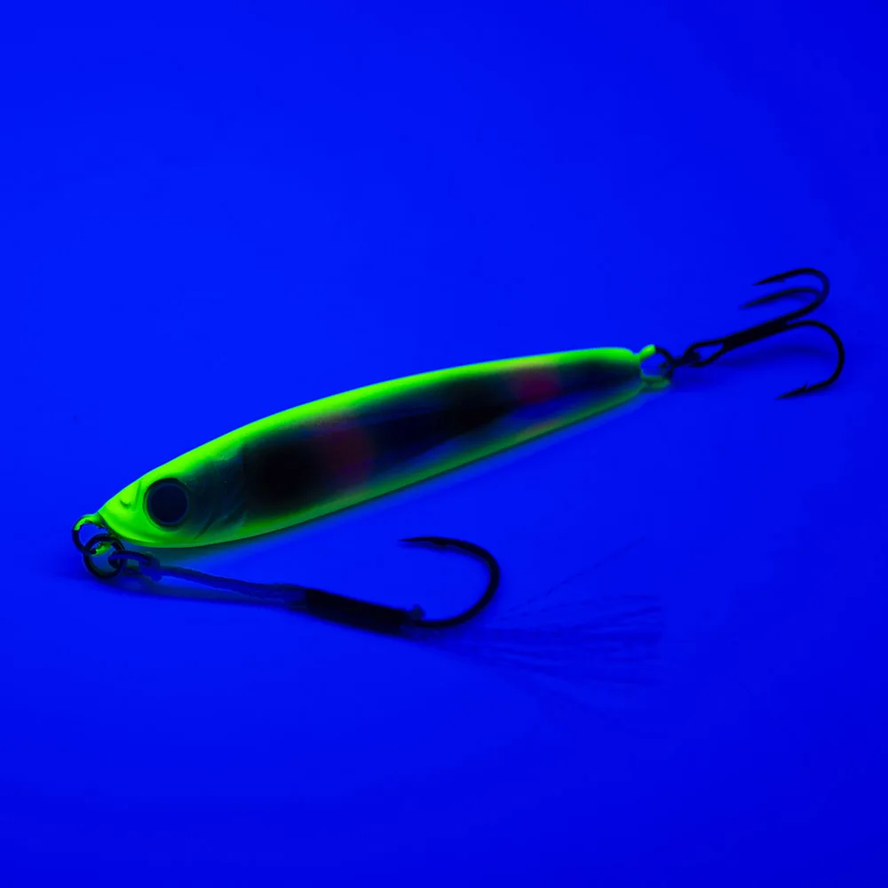 Jig metal con asistente UV – Countbass Sniper para pesca de fondo - imagen 2