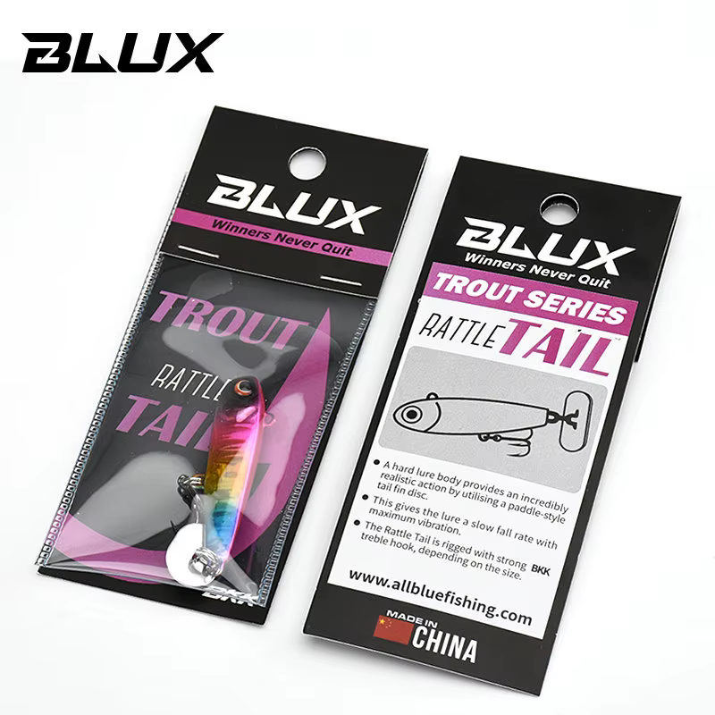 Metal Jig BLUX Rattle Tail 38-44 mm – Vibrante para pesca en mar - imagen 5