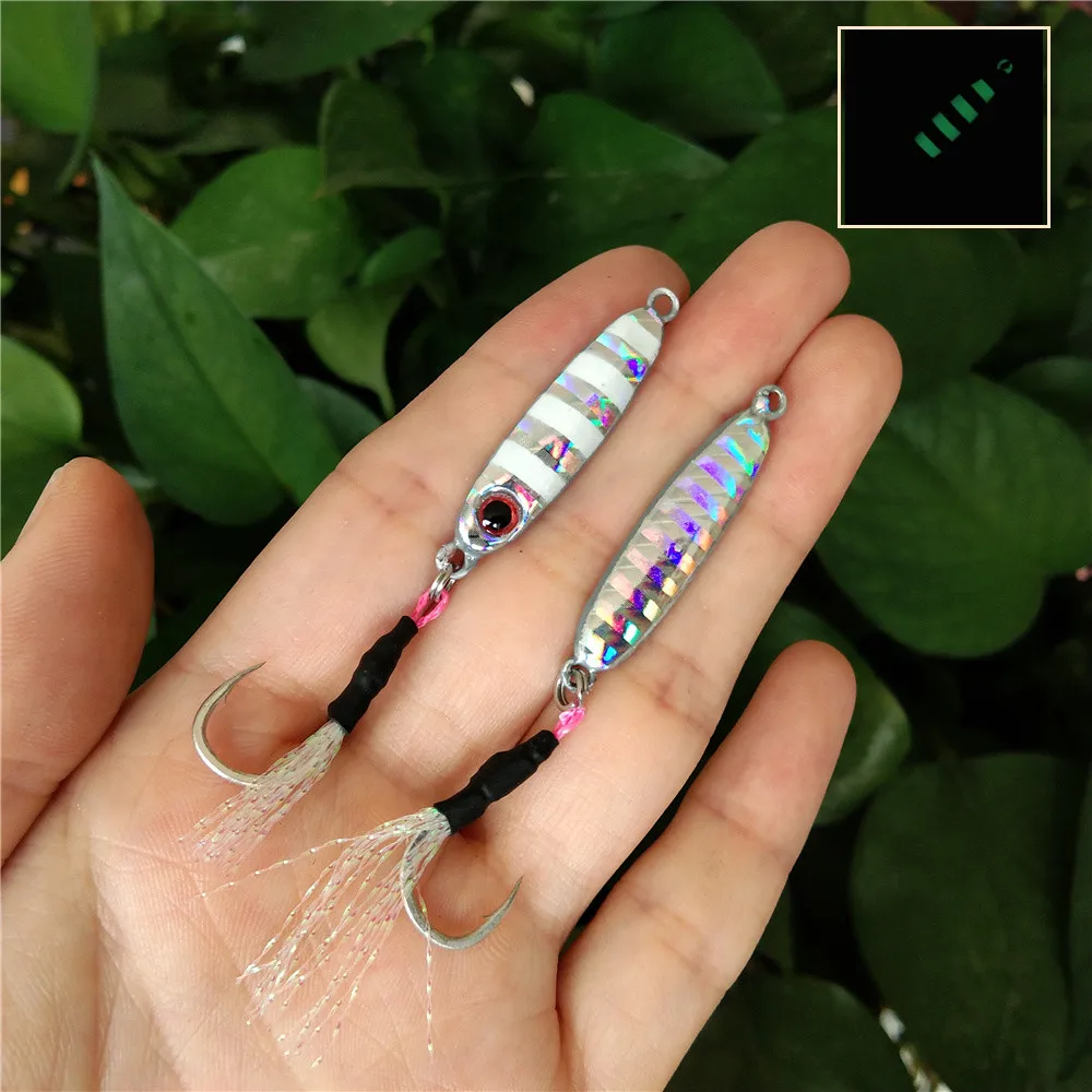 Swolfy Cuchara Micro Metal 5g – Señuelo para pesca de roca - imagen 4