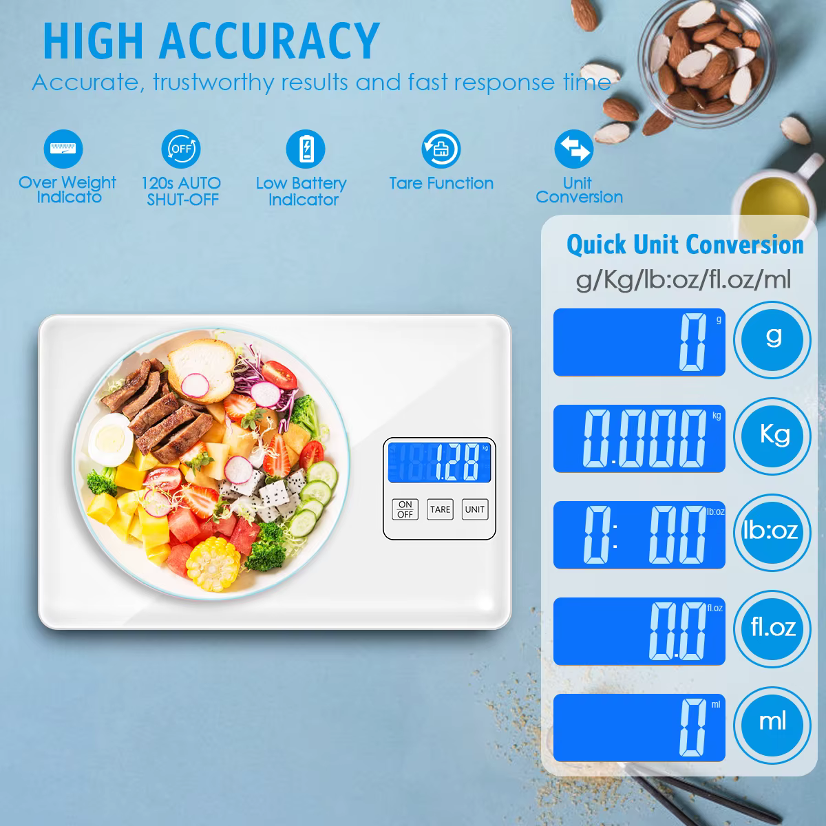 Báscula digital recargable ORIA – Alta precisión para pesar capturas - imagen 4