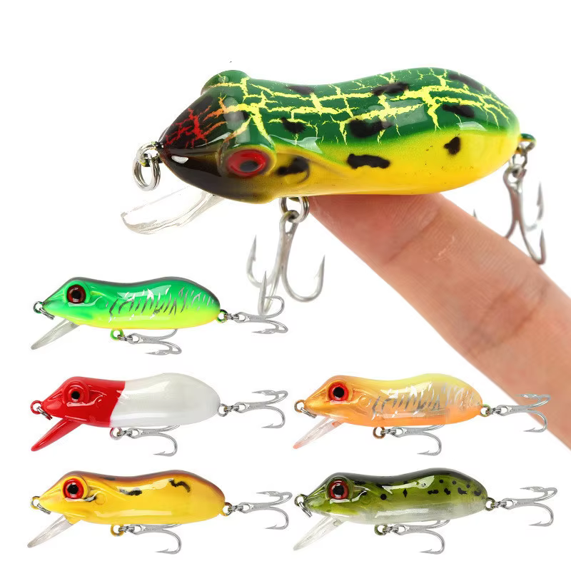 Crankbait flotante 5cm – Señuelo superficie para bass y lucio - imagen 4