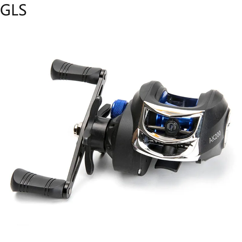 GLS AK200 Carrete Baitcasting de Aluminio - Alta Resistencia