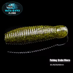 Señuelos soft worm snipers para lubina – Rosa