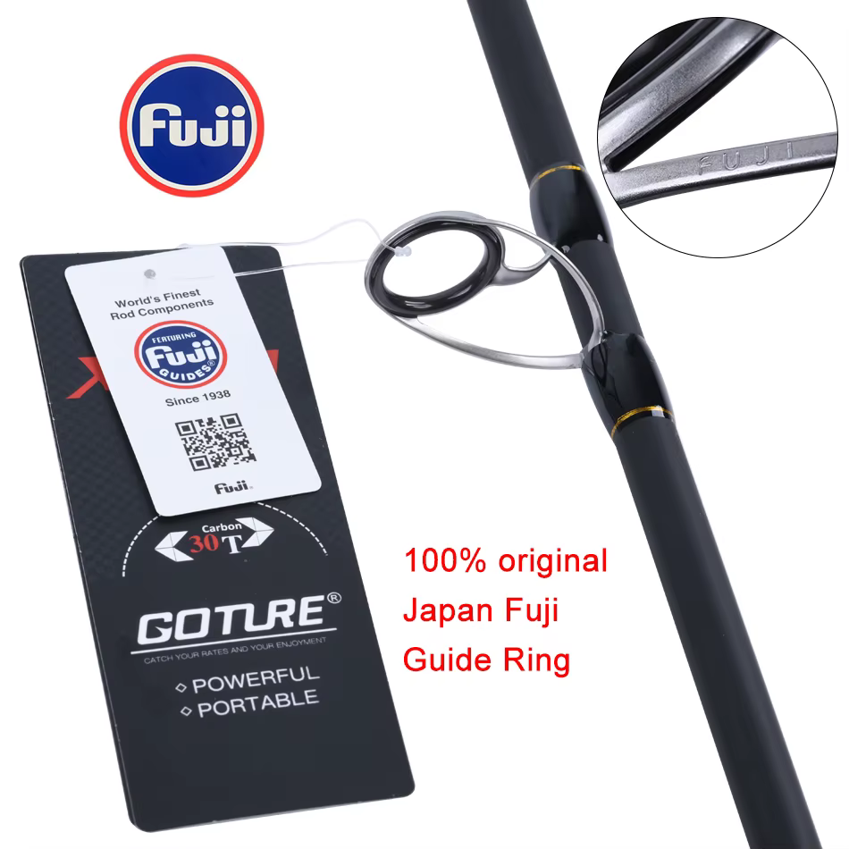 Goture Xceed II – Caña spinning ultraligera con anillas Fuji carbono