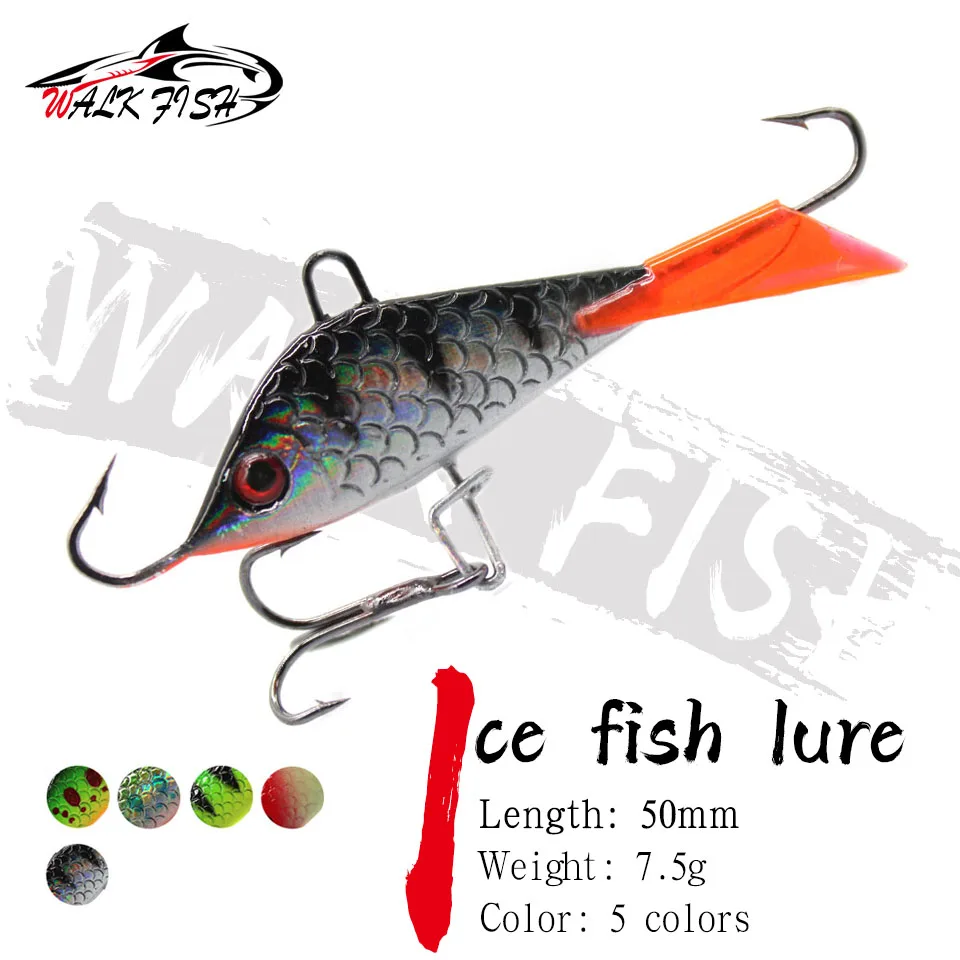 Señuelo Walk Fish hielo 50mm para lucio y carpa 7,5g