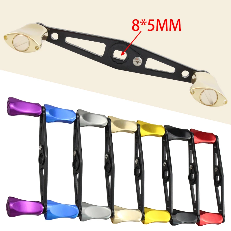 Perilla Baitcasting EKfan 112mm – Aleación aluminio negro - imagen 4